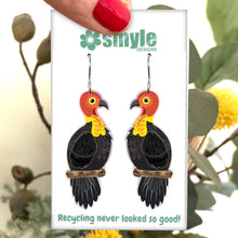Load image into Gallery viewer, Brush Turkey Earrings