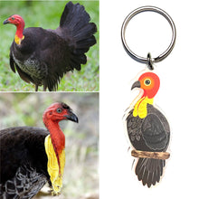 Load image into Gallery viewer, Brush Turkey Keyring