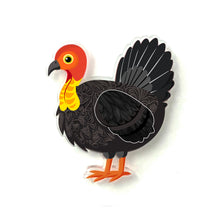 Load image into Gallery viewer, Brush Turkey Pin