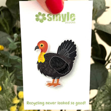Load image into Gallery viewer, Brush Turkey Pin
