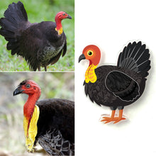 Load image into Gallery viewer, Brush Turkey Pin