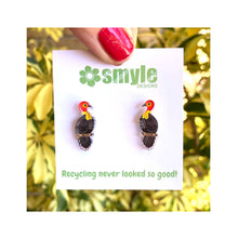 Load image into Gallery viewer, Australian Brush Turkey Studs