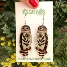 Load image into Gallery viewer, Barking Owl Earrings