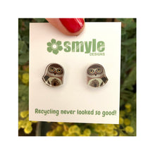 Load image into Gallery viewer, Barking Owl Studs