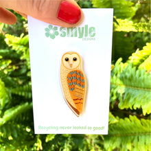 Load image into Gallery viewer, Eastern Barn Owl Pin