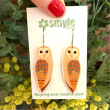 Load image into Gallery viewer, Eastern Barn Owl Earrings