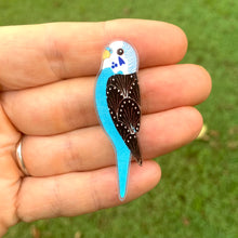 Load image into Gallery viewer, Blue Budgie Pin