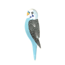 Load image into Gallery viewer, Blue Budgie Pin