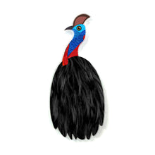 Load image into Gallery viewer, Cassowary Pin