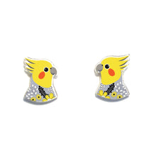 Load image into Gallery viewer, Cockatiel Studs