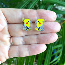 Load image into Gallery viewer, Cockatiel Studs