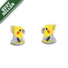 Load image into Gallery viewer, Cockatiel Studs