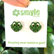 Load image into Gallery viewer, Crocodile Studs