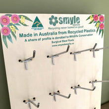 Load image into Gallery viewer, Counter Display Stand for Earrings / Pins / Keyrings - 16 Hooks