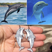 Load image into Gallery viewer, Dolphin Earrings