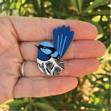 Load image into Gallery viewer, Fairy Wren Pin