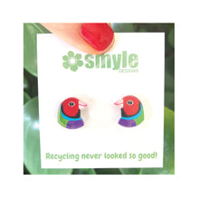 Load image into Gallery viewer, Gouldian Finch Studs