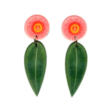 Load image into Gallery viewer, Gum Leaf Blossom Earrings