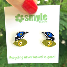 Load image into Gallery viewer, Blue-Faced Honeyeater Studs