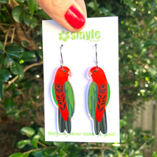 Load image into Gallery viewer, King Parrot Earrings