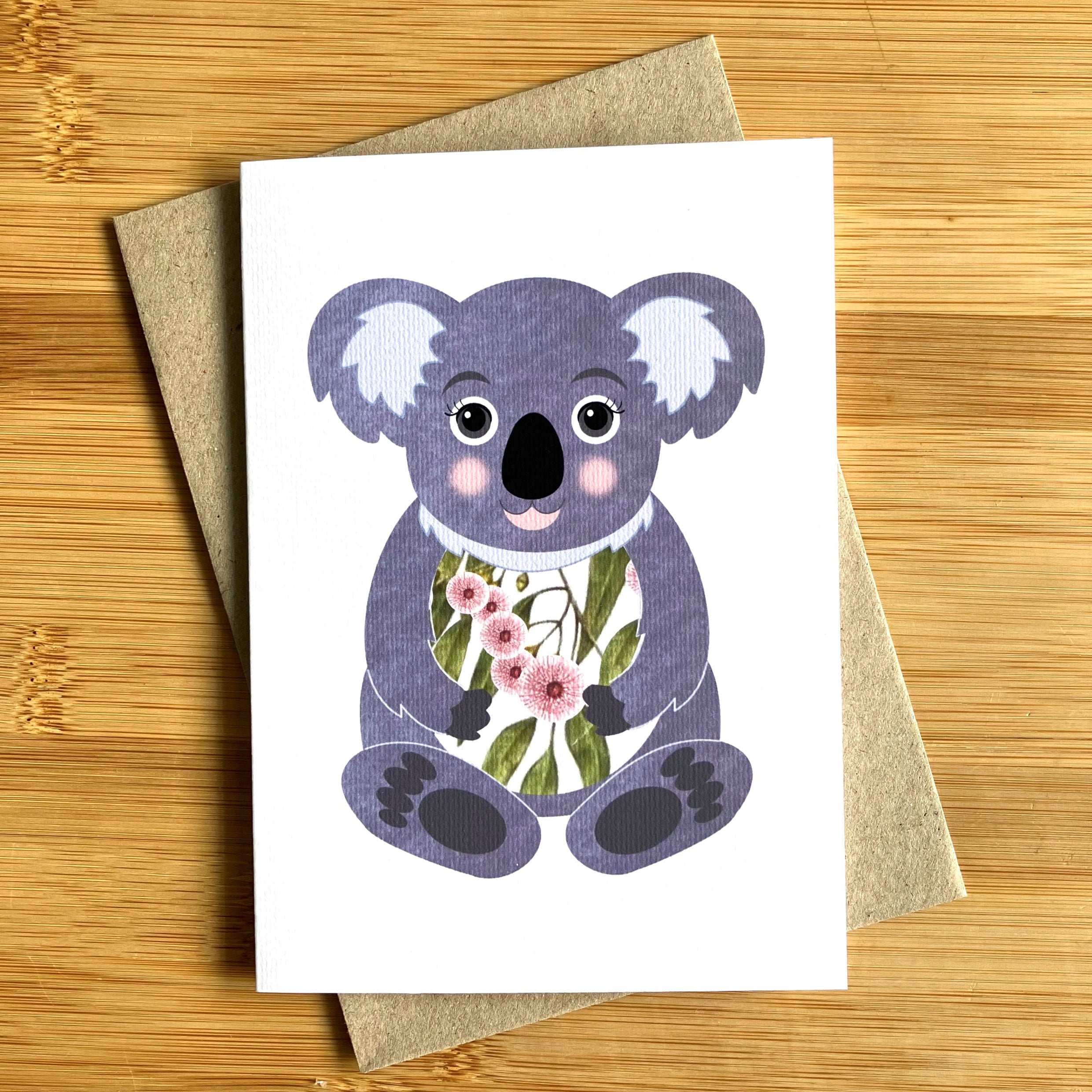 Koala Greeting Card Smyle Designs