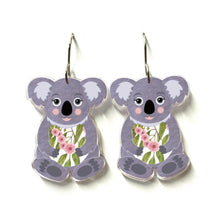 Load image into Gallery viewer, Koala Earrings