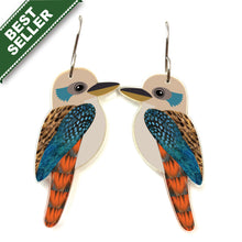 Load image into Gallery viewer, Kookaburra Earrings