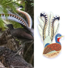 Load image into Gallery viewer, Superb Lyrebird Pin