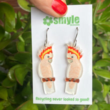 Load image into Gallery viewer, Pink Cockatoo Earrings
