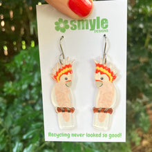 Load image into Gallery viewer, Pink Cockatoo Earrings