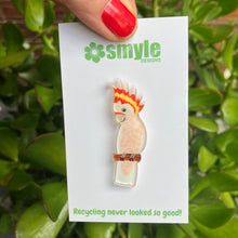 Load image into Gallery viewer, Pink Cockatoo Pin