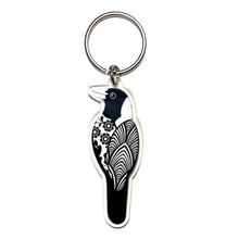 Load image into Gallery viewer, Australian Magpie Keyring