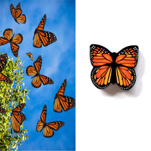 Load image into Gallery viewer, Monarch Butterfly Studs