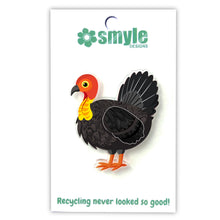 Load image into Gallery viewer, Brush Turkey Pin