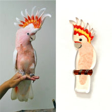 Load image into Gallery viewer, Pink Cockatoo Pin