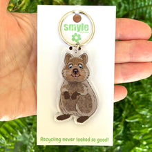 Load image into Gallery viewer, Quokka keyring