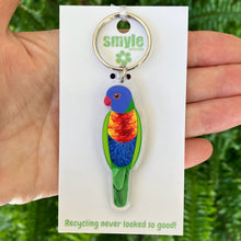 Load image into Gallery viewer, Rainbow Lorikeet Keyring