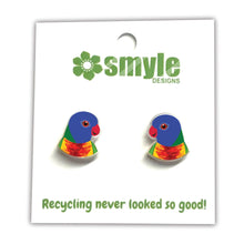 Load image into Gallery viewer, Rainbow Lorikeet Studs