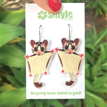 Load image into Gallery viewer, Sugar Glider Earrings