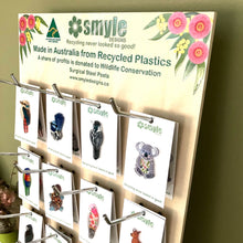 Load image into Gallery viewer, Counter Display Stand for Earrings / Pins / Keyrings - 16 Hooks