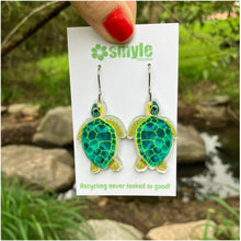 Load image into Gallery viewer, Green Sea Turtle Earrings