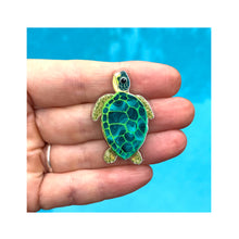 Load image into Gallery viewer, Green Sea Turtle Pin