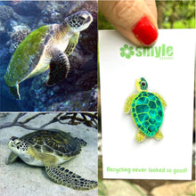 Load image into Gallery viewer, Green Sea Turtle Pin