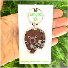 Load image into Gallery viewer, Wombat Keyring