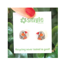Load image into Gallery viewer, Zebra Finch Studs