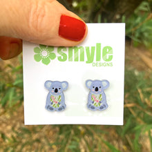 Load image into Gallery viewer, Koala studs