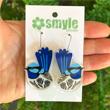 Load image into Gallery viewer, Fairy Wren Earrings