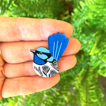Load image into Gallery viewer, Fairy Wren Pin