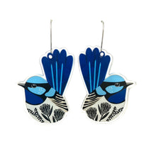 Load image into Gallery viewer, Fairy Wren Earrings