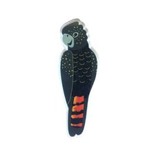 Load image into Gallery viewer, Black Cockatoo Pin